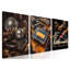 3 Piece Wrapped Canvas Wall Art