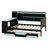 Multi-Functional Gaming Daybed with Desk,  3 Storage Drawers, Built-in Charging Station and Headboard-1940714331-1940714334