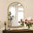 Aluminum Framed Arched Wall Mounted Vanity Mirror - Basics by Wayfair™-1879750148-1879750146