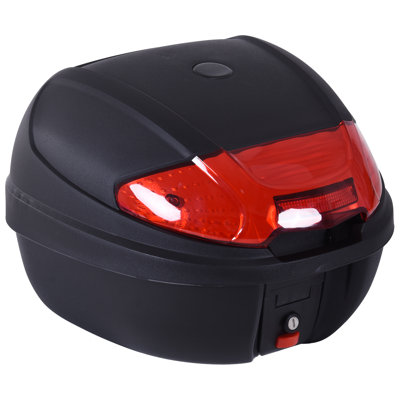 30L Motorbike Trunk Helmet Carrier Motorcycle Tail Box