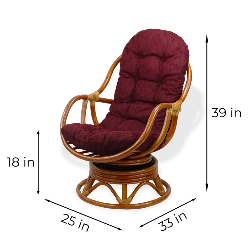 3 - Piece Living Room Set, Burgundy Polypropylene/Olefin