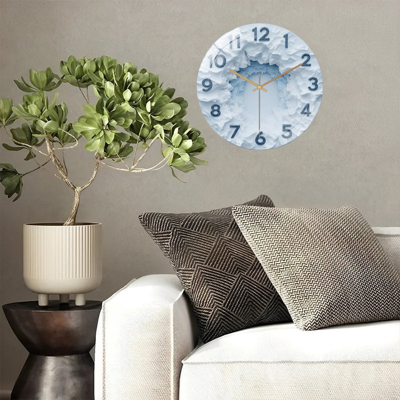 Horloge murale 12 po