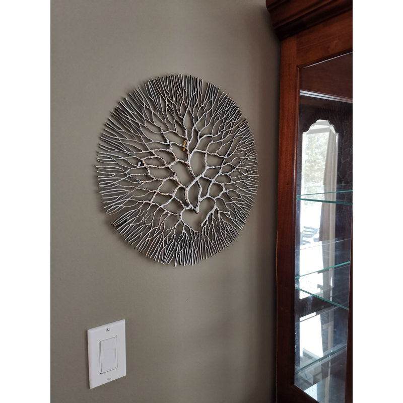 Iron Nautical & Beach Wall Decor, 21.6" H x 21.6" W x 1" D
