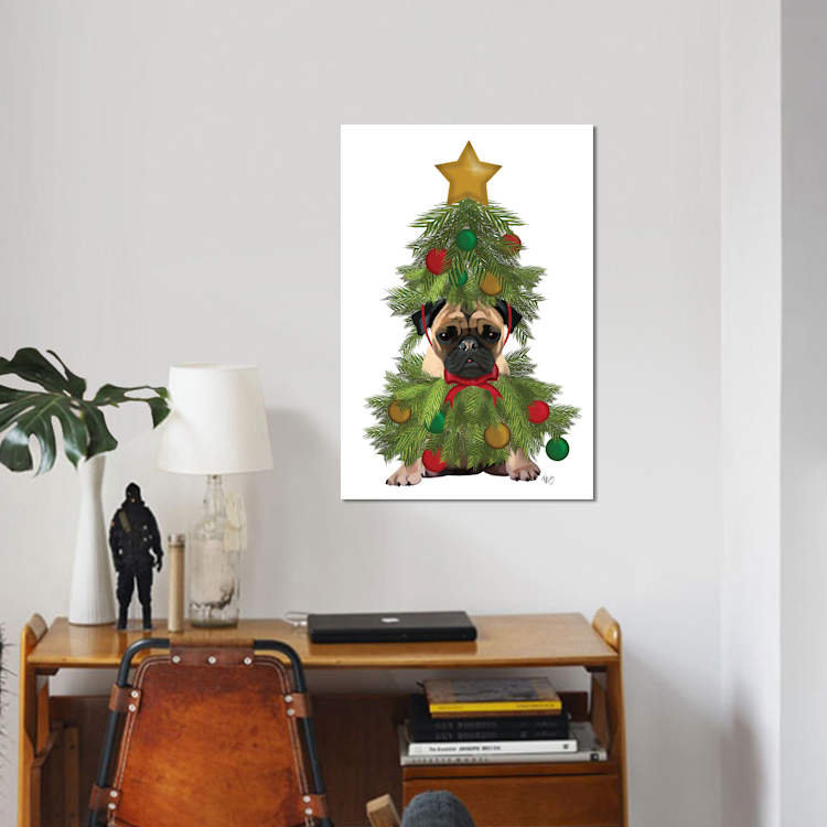 Fab Funky - Wrapped Canvas Print, 66.04 cm H x 45.72 cm W x 1.91 cm D