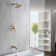 Dual Function Concealed Mixer Showers with Rough in-Valve