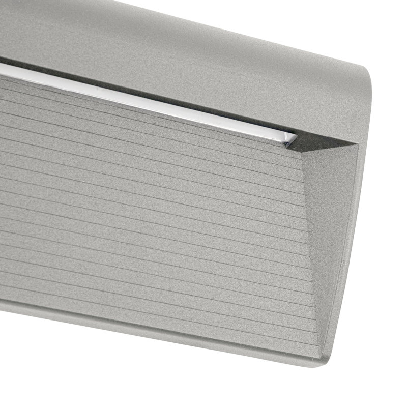 Casa 1 - Light LED Outdoor Flush Mount, Gray