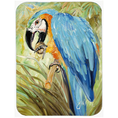 Engelman Bay Isle Home Parrots Glass Cutting Board