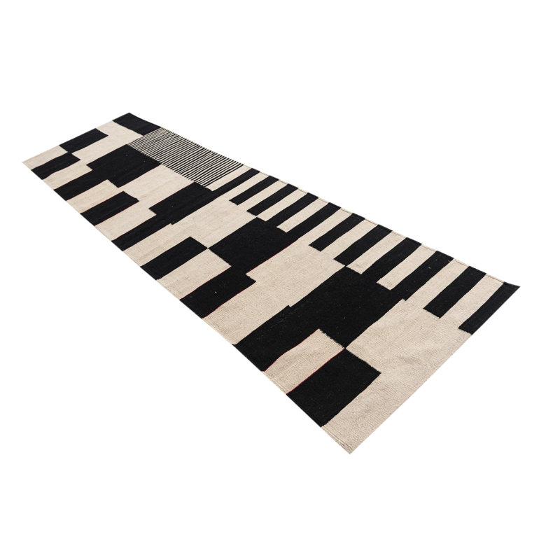 Tapis de couloir crème Noor