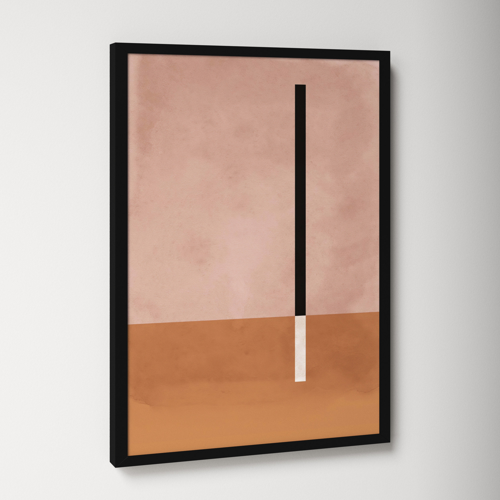 Venice 1 by Alexander Ginzburg, 42.25" H x 30.25" W x 0.88" D, Black