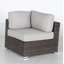 Eldora Wicker Fully Assembled 4 - Person Seating Group with Cushions-1698108726