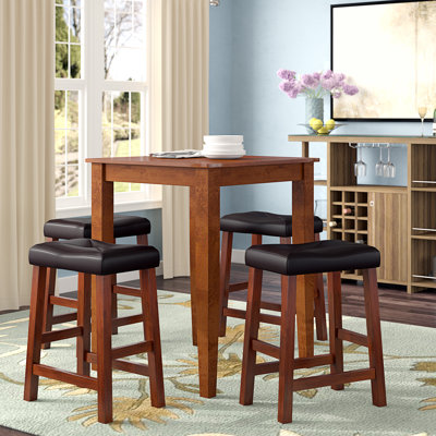 Diamondback 4 - Person Pine Four Leg Dining Set