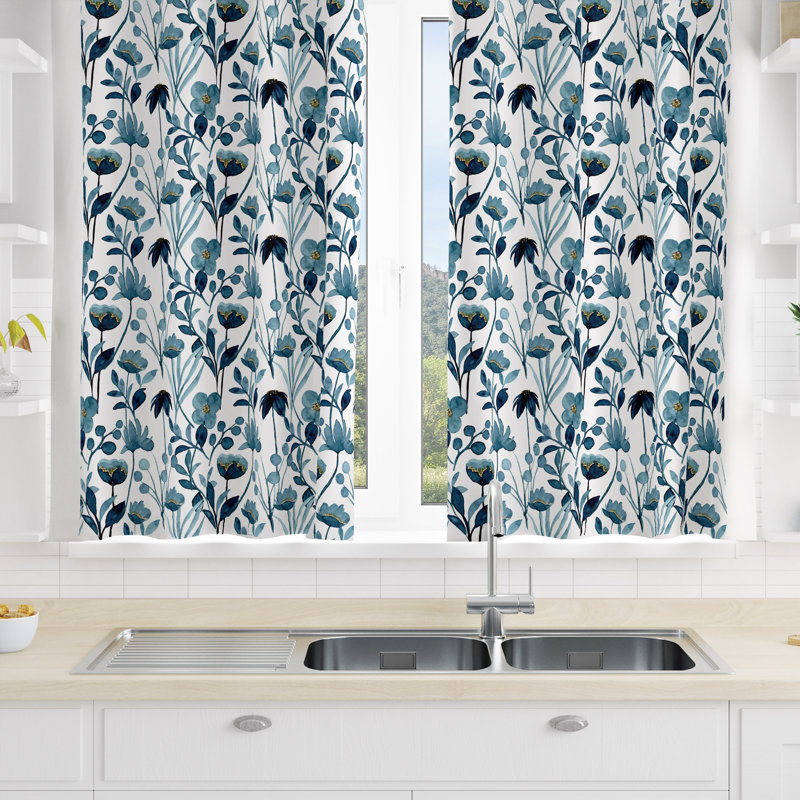 Fedya Room Darkening Curtain Pair, 40" W x 52" L