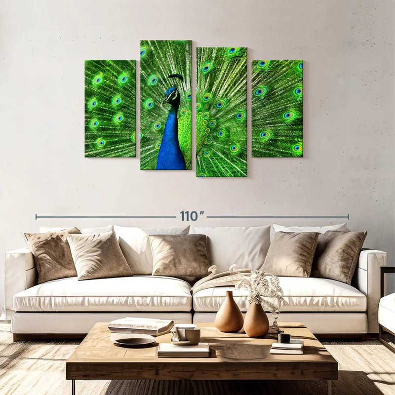 Plume de paon vert Bramtr Chartreuse
