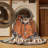 Machine Washable Persian Brown Area Rug-1858355190