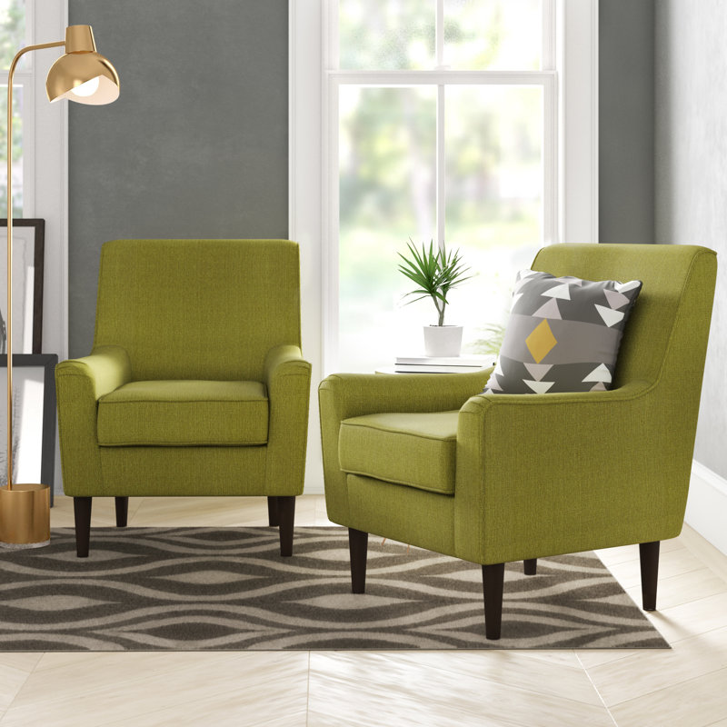 Fauteuil Feurstein, Mélange de polyester kiwi