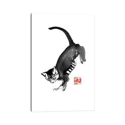 Jumping by Péchane - Print on Canvas