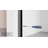 36"-37" W x 72 "H Frameless Pivot Shower Door 1/4" Tempered Glass