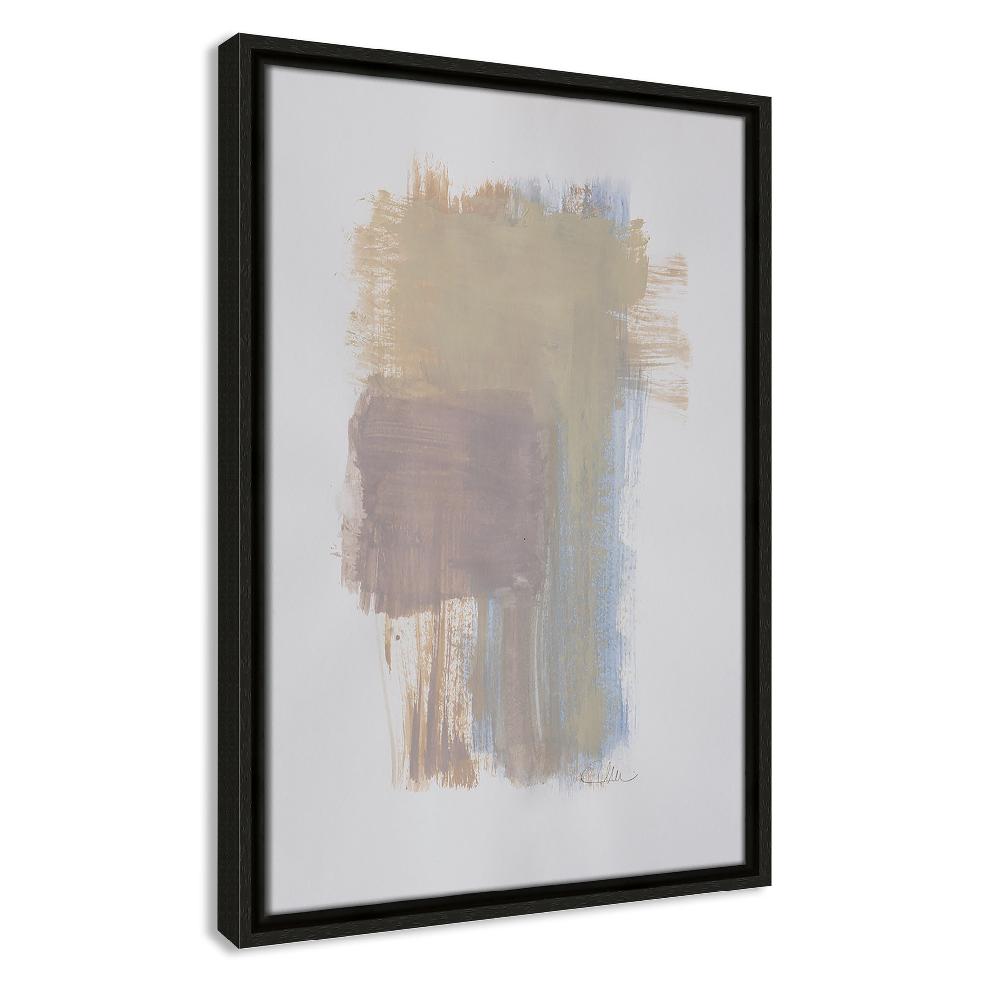 Powder Room Collection Powder Room Wash I Framed On Canvas by Filippo Ioco For  Print, 19.5" H x 13.5" W x 2" D