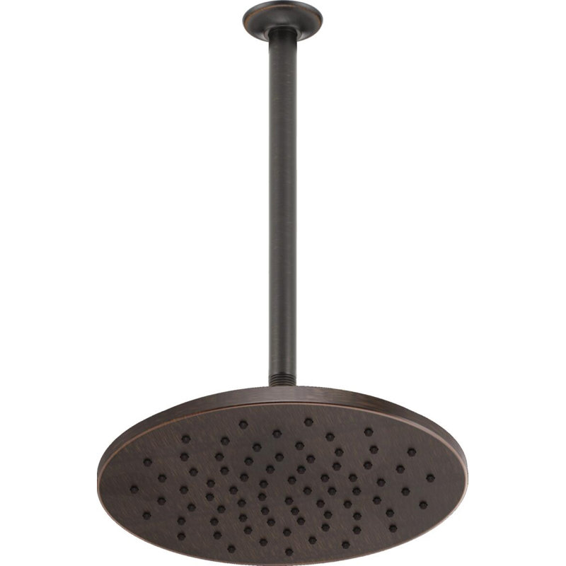 Rain Fixed Shower Head, Venetian Bronze