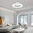 20" Modern Rgb Ceiling Fan