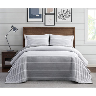 Niari Yarn Dye Stripe Cotton Striped Quilt