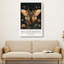 Impression sur toile «Floral Butterfly Blooms» d'inspiration victorienne