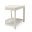 Table de bout en bois massif avec rangement Breeze