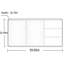 Buffet moderne et simple en bois massif