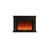 47.24"Retro Black Electric Fireplace-997528571-997528575