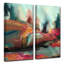 « Abstract ABS XII », impression sur toile tendue-28142212