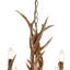 Lustre style chandelier 6 lumières Sylvia