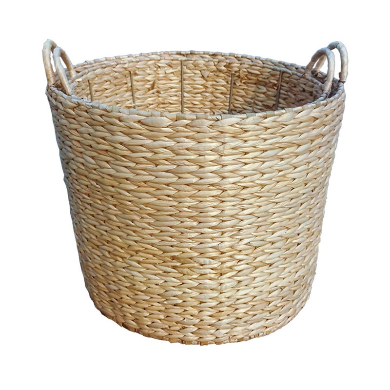 17 Stories Wicker Basket, 40cm H x 45cm W x 45cm D
