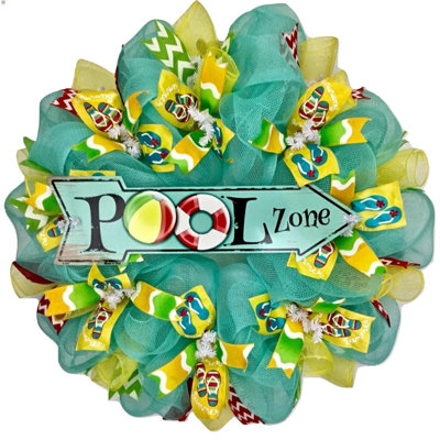 Zone de piscine Summer Wreath
