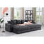 Canapé modulaire rembourré 4 pièces Duke