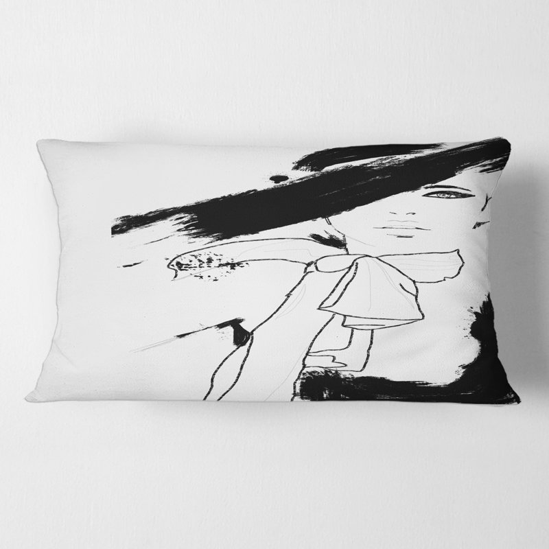 Housse et insert de coussin rectangulaire
