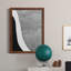 Noir et blanc abstrait I - cadre photo, impression sur toile-267554079-267554076
