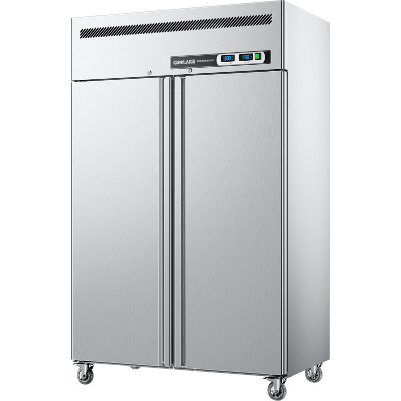 Réfrigérateur et congélateur commercial Coolake, deux zones de température l 48 po, 2 portes 36 pi cu