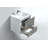 Ensemble de meuble-lavabo simple mural 24 po Trieu-23265346
