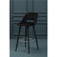 Upholstered Counter Stool with Metal Frame-1746754843-1746754842