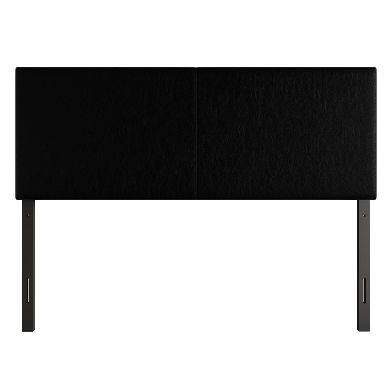Camisha Upholstered Headboard, King, Black