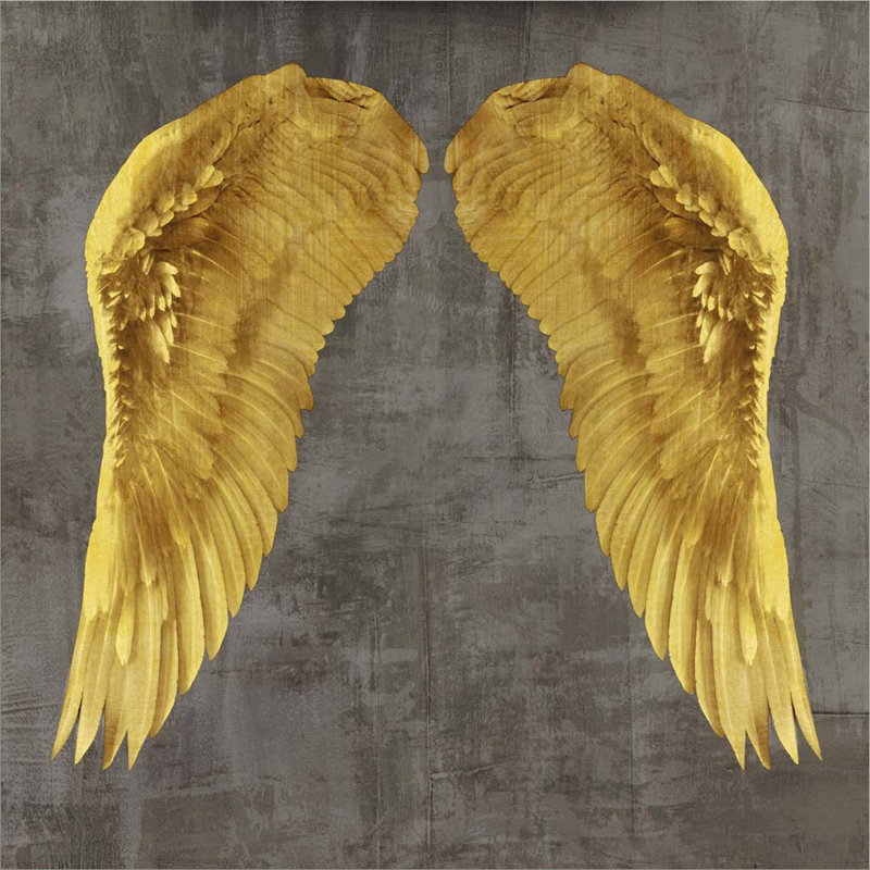 «Angel Wings I» par Joannoo, impression sur toile tendue, H 12 po x l 12 po x P 1,5 po