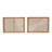 Wood Dimensional Wavy Textured Panel Abstract Cream Wall Decor Set-309122076-309122077