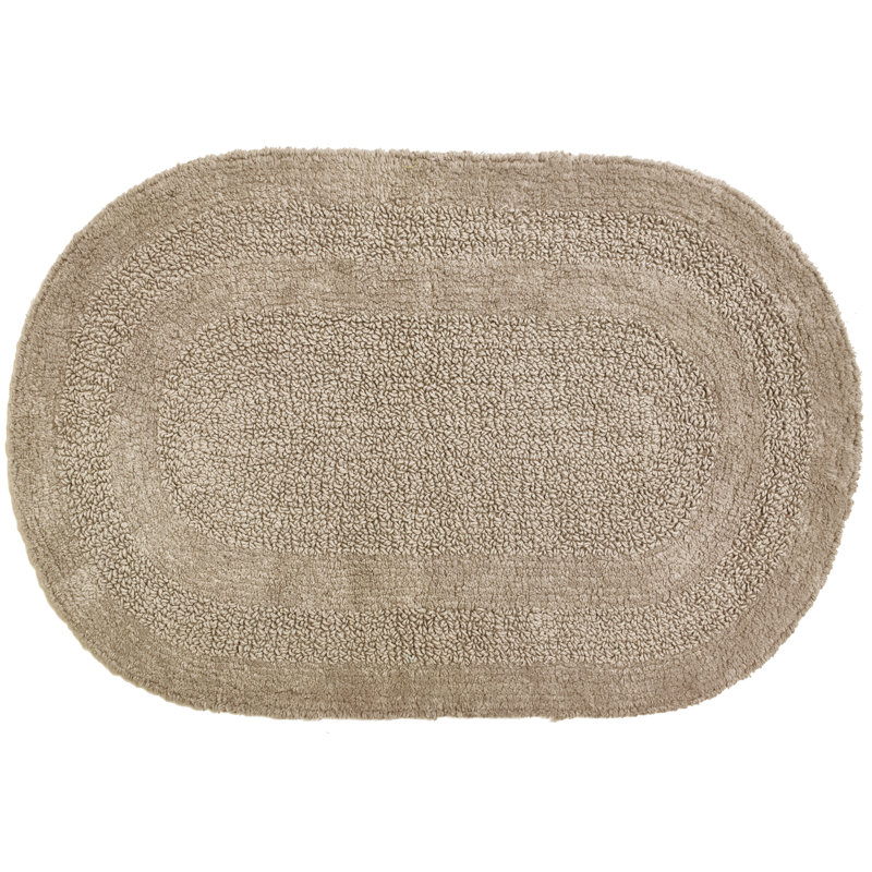 Ivydale Cotton Bath Rug, Taupe