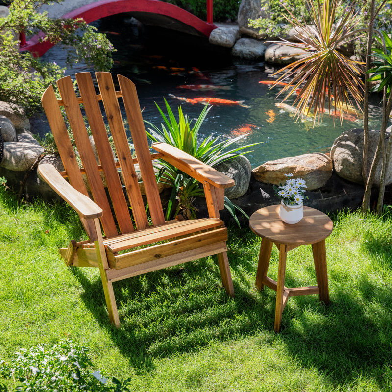 Selph Solid Wood Adirondack Chair