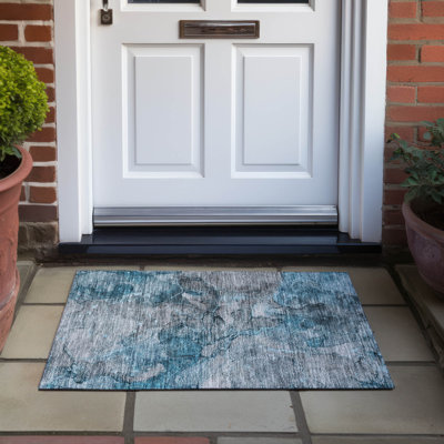 Alta Washable Abstract Indoor / Outdoor Rug
