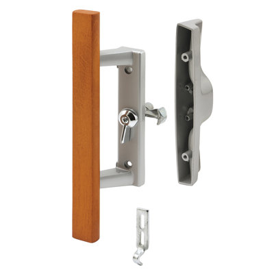 Prime-Line Patio Door Internal Style door Handle, Gray, For 1-3/4 in. Thick Doors (Single Pack)