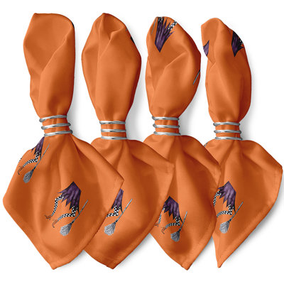Ensemble de serviettes 4 pièces Mitesh Halloween