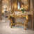 White Top/Antique Gold Base selected