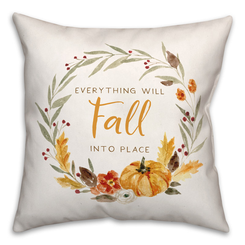  Coussin décoratif en polyester, 16 po x 16 po
