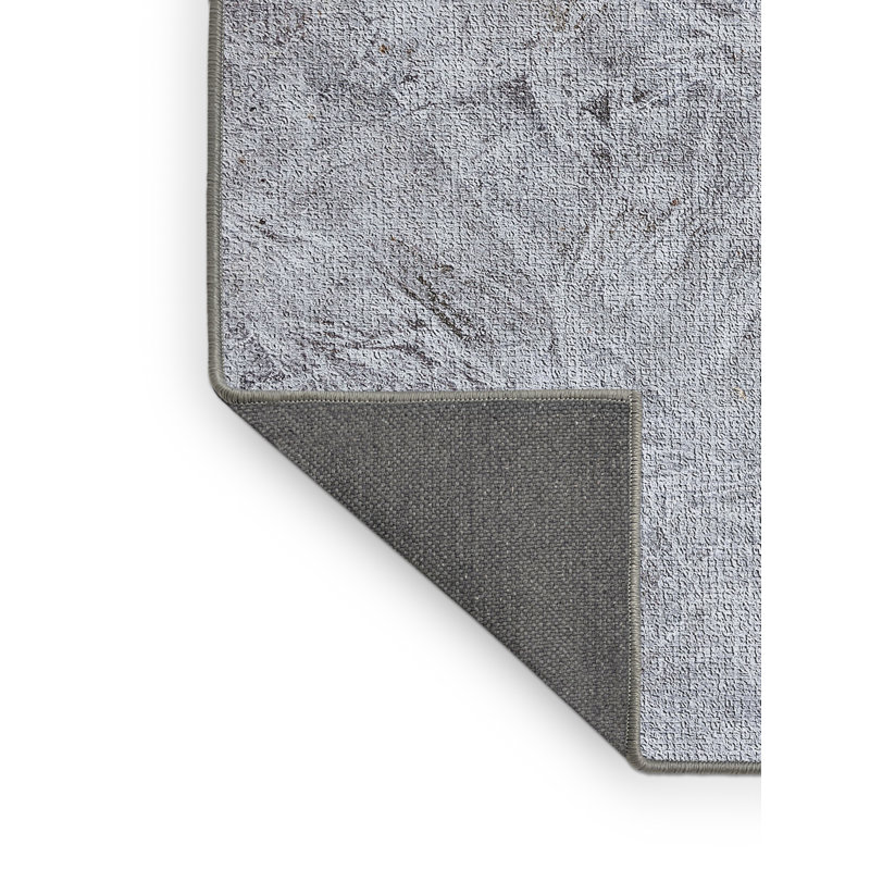 Tapis gris zone texture 46 Smith, Rectangle 3 pi x 5 pi
